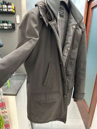 Pierre Cardin Cappotto Uomo Blu Notte