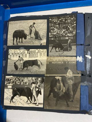 Colección Taurina Fotos Firmadas Postales Antiguas