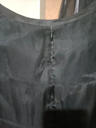 Abito nero cerimonia 2 pezzi, corpetto e gonna