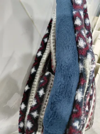 Pijama Tramas Coral Talla M. Pantalon marino