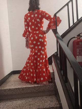 Trajes flamencas lunares