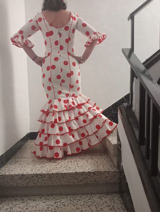 Trajes flamencas lunares