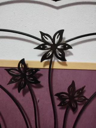 Cabecero forja cama 90 cm