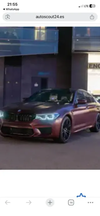 BMW m5 2018