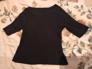 Top negro Stradivarius Talla M