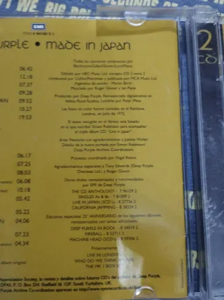 Deep Purple - Made in Japan Doble 2 CD