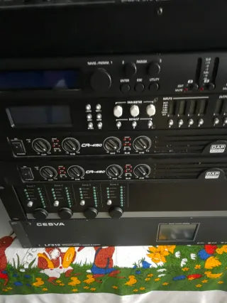 Equipo de sonido profesional DMX 512