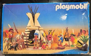 Playmobil 3733 Poblado Indio 1989