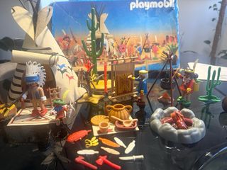 Playmobil 3733 Poblado Indio 1989
