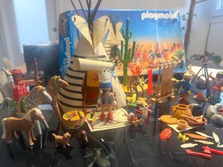 Playmobil 3733 Poblado Indio 1989