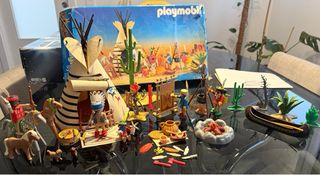 Playmobil 3733 Poblado Indio 1989
