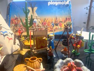 Playmobil 3733 Poblado Indio 1989