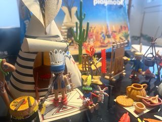 Playmobil 3733 Poblado Indio 1989