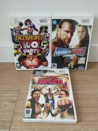Juegos de lucha originales para Nintendo Wii