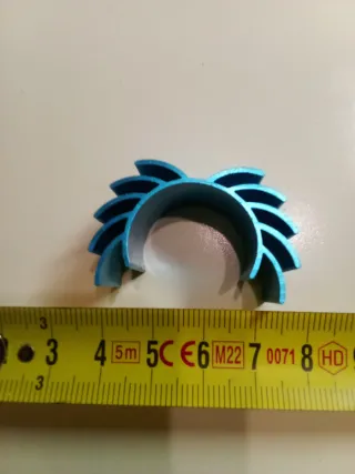 Cubre motor para helicóptero RC