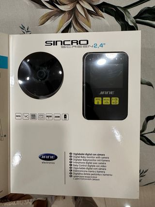 Camara Vigilabebés Jané Sincro Screen 2.4