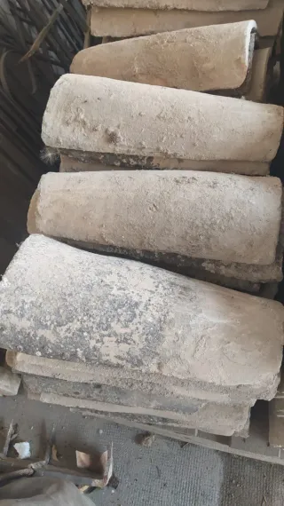 Tejas árabes de barro