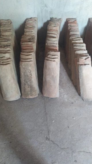 Tejas árabes de barro