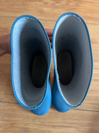 Botas de agua infantiles azules