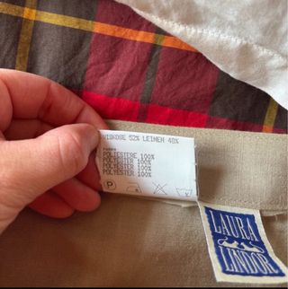 Gonna vintage beige