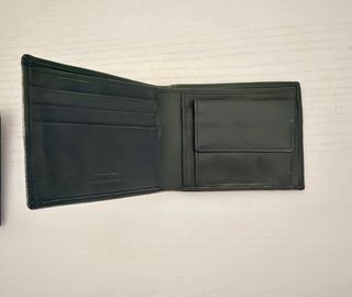 Portafogli Nero/blu scuro