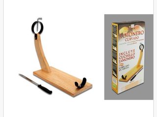 Jamonero Curvado Adrisa con Cuchillo