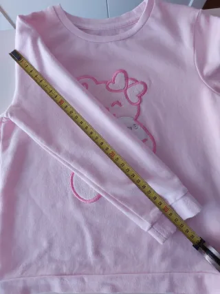 Sudadera rosa Guess oso