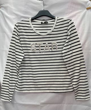 Blusa manga larga rayas STAR
