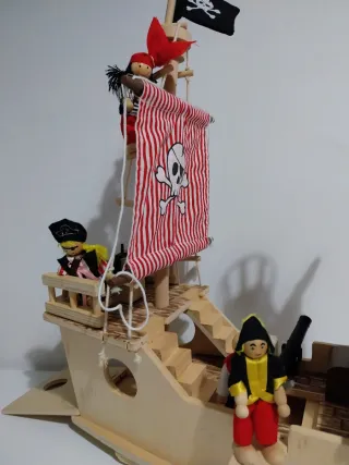 Barco pirata. Playtive. Lidl. De 3 a 8 años. Barco
