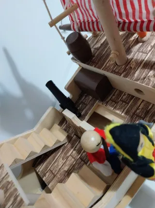 Barco pirata. Playtive. Lidl. De 3 a 8 años. Barco