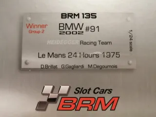 BMW 2002 BRM 1/24 Slot