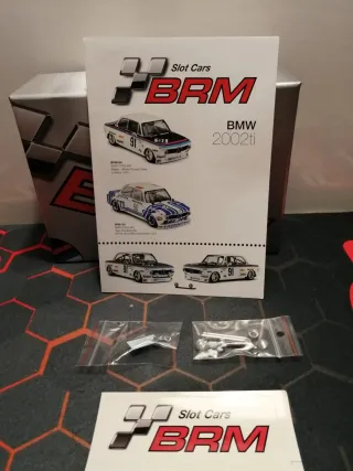 BMW 2002 BRM 1/24 Slot