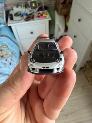 Mini GT Mazda RX-7 RE-Amemiya Plata