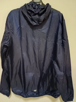 Giacca uomo antivento blu L