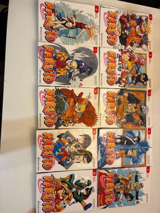 Naruto, volumenes 1-10