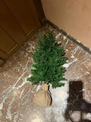 Árbol de Navidad artificial verde