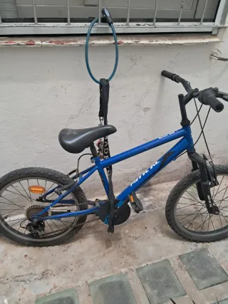 Bicicleta Azul Infantil