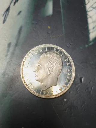 Moneda Española 1975 Rey Carlos I