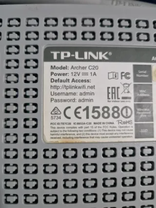Router TP-Link Archer C20