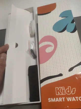 Smartwatch Infantil GPS 4G Negro