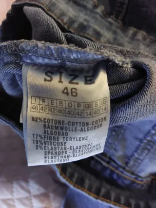 Giubbino denim Miss Bon Bon donna tg 46 italiana