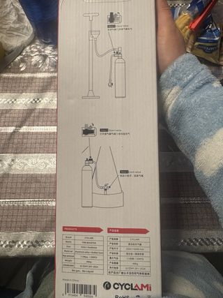 Bomba de Aire para Bicicleta CYCLAMI