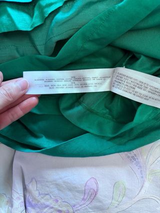 Vestido Massimo Dutti verde