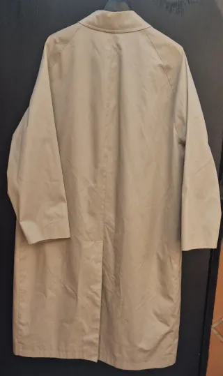 Gabardina Beige Hombre