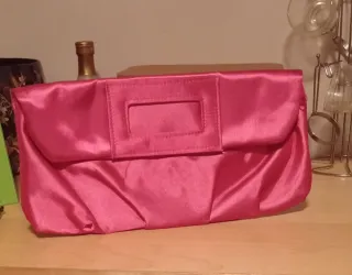 Bolso de fiesta rosa fucsia