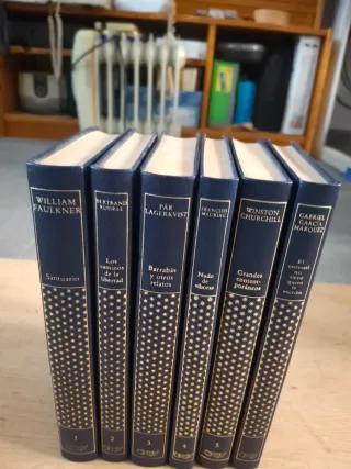 Seis tomos Colección  premios novel