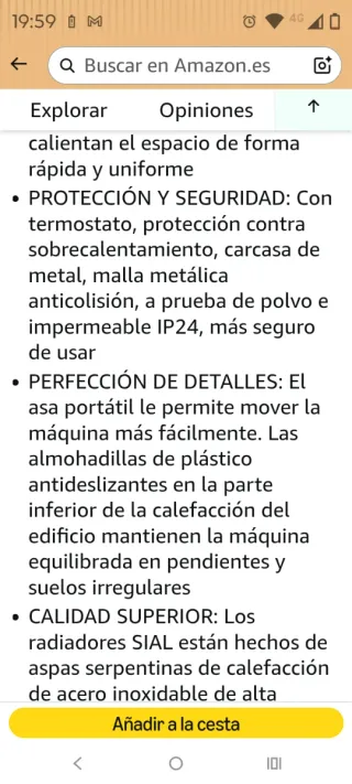 Calefactor Industrial SIAL 15000W 400V