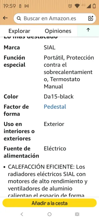Calefactor Industrial SIAL 15000W 400V