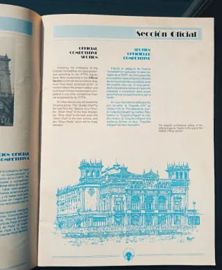 Revista 38 edición Festival San Sebastián 1990.