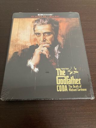 Trilogía El Padrino 4K UHD + Blu-Ray steelbooks